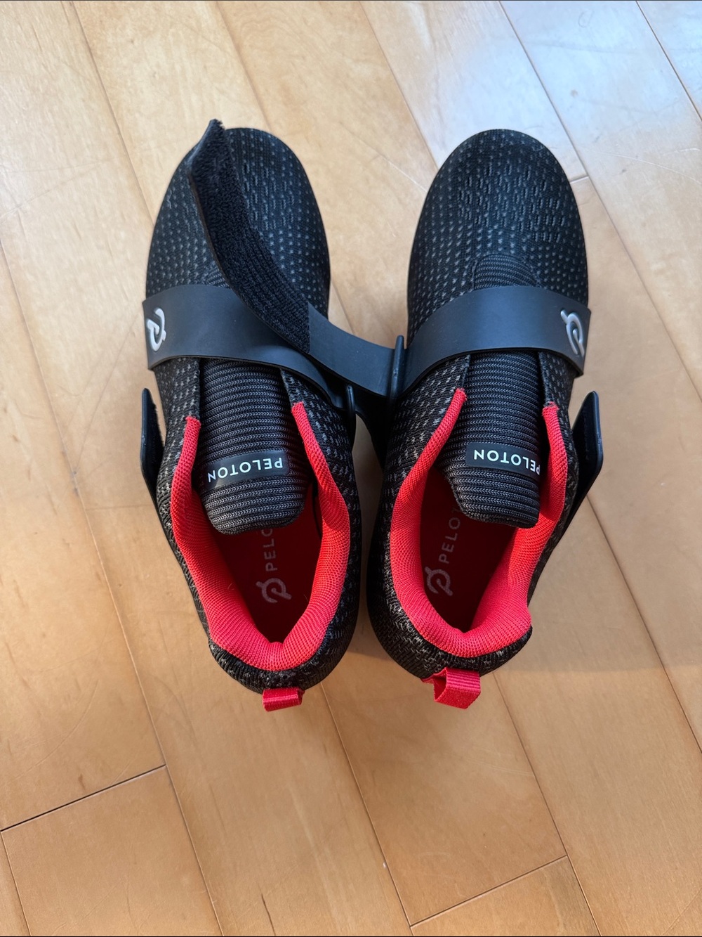 Peloton Black Cycling shoes size 6 women’s